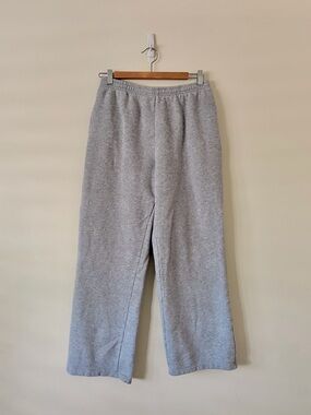 Brandy Melville Heather Gray Wide Leg Sweatpants